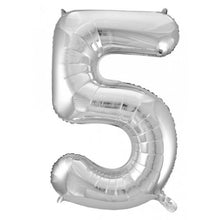 Load image into Gallery viewer, Number Foil Balloons 34" Fashion Foil