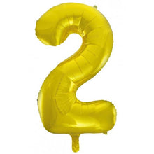 Load image into Gallery viewer, Number Foil Balloons 34" Fashion Foil