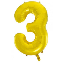 Load image into Gallery viewer, Number Foil Balloons 34" Fashion Foil