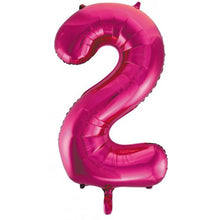 Load image into Gallery viewer, Number Foil Balloons 34" Fashion Foil