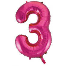 Load image into Gallery viewer, Number Foil Balloons 34" Fashion Foil