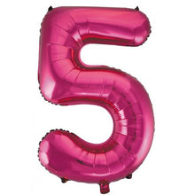 Load image into Gallery viewer, Number Foil Balloons 34" Fashion Foil