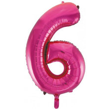 Load image into Gallery viewer, Number Foil Balloons 34" Fashion Foil