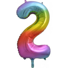 Load image into Gallery viewer, Number Foil Balloons 34" Fashion Foil