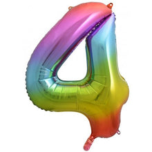 Load image into Gallery viewer, Number Foil Balloons 34" Fashion Foil