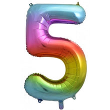 Load image into Gallery viewer, Number Foil Balloons 34" Fashion Foil