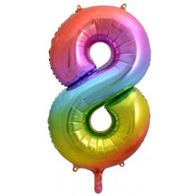 Load image into Gallery viewer, Number Foil Balloons 34" Fashion Foil