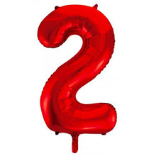 Load image into Gallery viewer, Number Foil Balloons 34" Fashion Foil