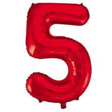Load image into Gallery viewer, Number Foil Balloons 34" Fashion Foil