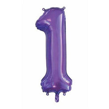 Load image into Gallery viewer, Number Foil Balloons 34" Fashion Foil