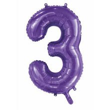 Load image into Gallery viewer, Number Foil Balloons 34" Fashion Foil