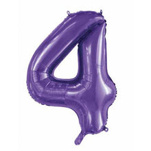 Load image into Gallery viewer, Number Foil Balloons 34" Fashion Foil