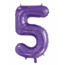Load image into Gallery viewer, Number Foil Balloons 34" Fashion Foil