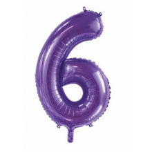 Load image into Gallery viewer, Number Foil Balloons 34" Fashion Foil