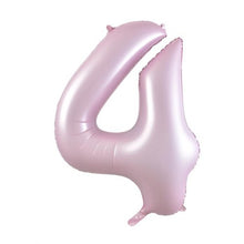 Load image into Gallery viewer, Number Foil Balloons 34" Pastel