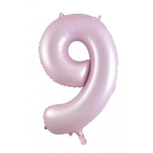 Load image into Gallery viewer, Number Foil Balloons 34" Pastel