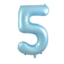 Load image into Gallery viewer, Number Foil Balloons 34" Pastel