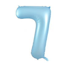 Load image into Gallery viewer, Number Foil Balloons 34" Pastel
