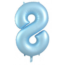 Load image into Gallery viewer, Number Foil Balloons 34" Pastel