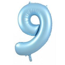 Load image into Gallery viewer, Number Foil Balloons 34" Pastel
