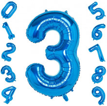 Load image into Gallery viewer, Number Foil Balloons 34" Fashion Foil