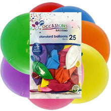 Load image into Gallery viewer, 30cm Latex Balloons 25pk Occasions