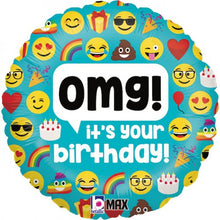 Load image into Gallery viewer, Emoji Foil Balloons