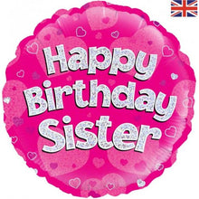 Load image into Gallery viewer, Girls Birthday Foil Balloons 45cm