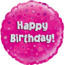 Load image into Gallery viewer, Girls Birthday Foil Balloons 45cm