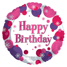 Load image into Gallery viewer, Girls Birthday Foil Balloons 45cm